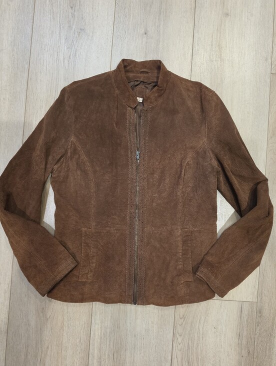 Wilsons Leather Jackets & Blazers - Wilsons Leather Brown Suede Jacket Large
